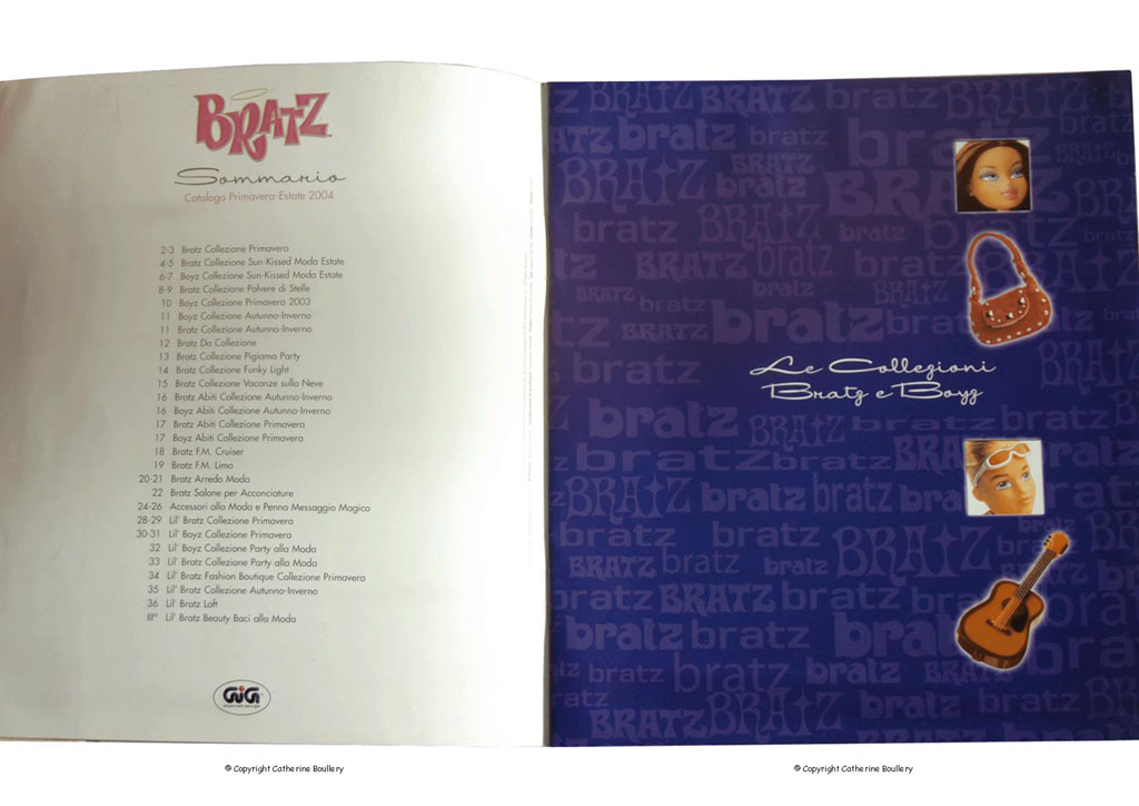Bratz Catalogues
